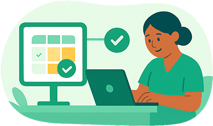 Complete patient tasks